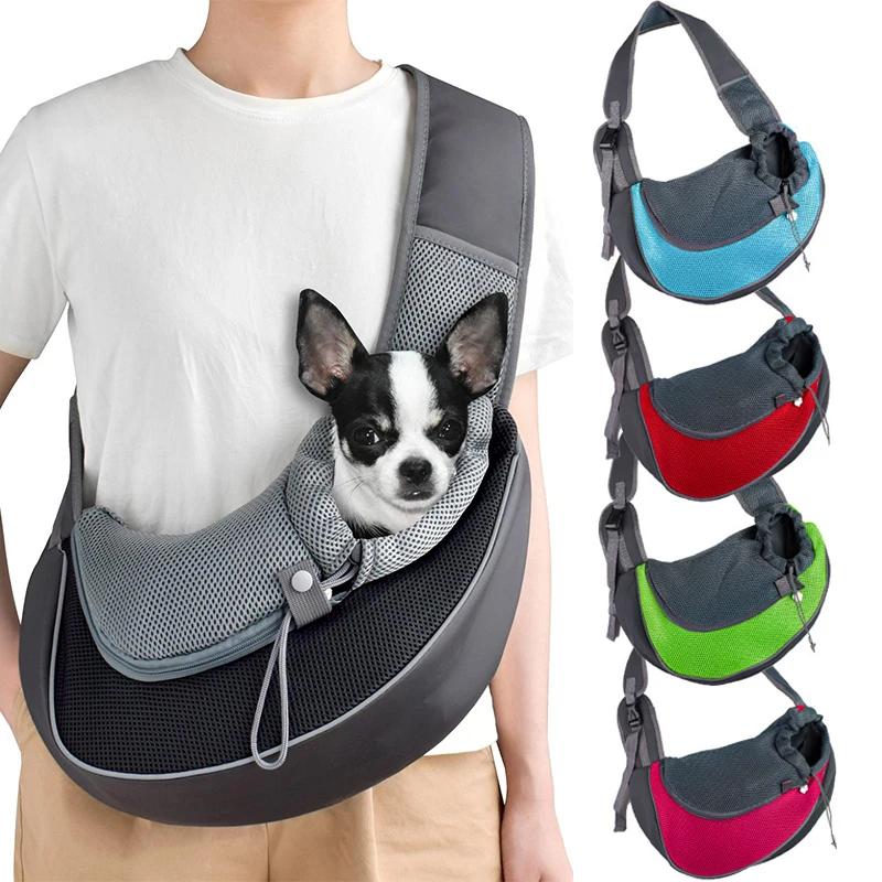 Sling Backpack Shoulder - Pet Cat Dog Carrier Backpack Travel