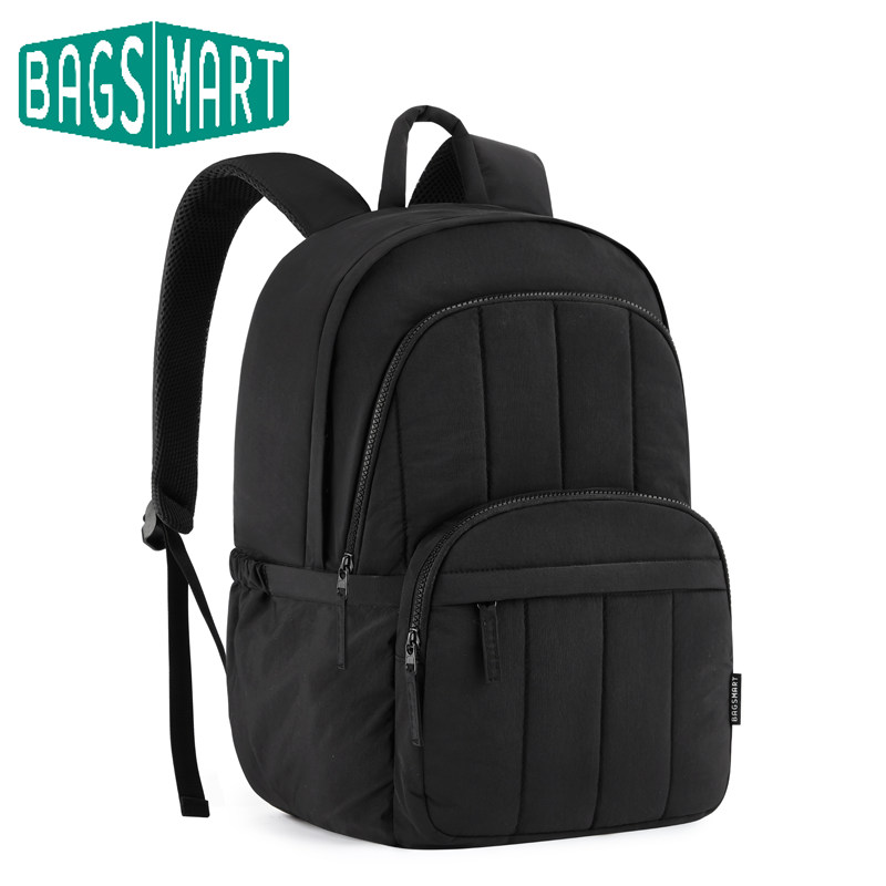 Laptop Backpack 15.6 - BAGSMAT Quilted College School Backpack 15.6