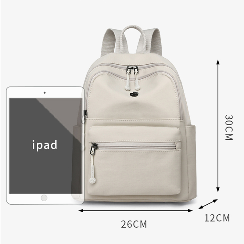 Casual Multi Pockets Backpacks - Canvas Backpack Casual recension och pris
