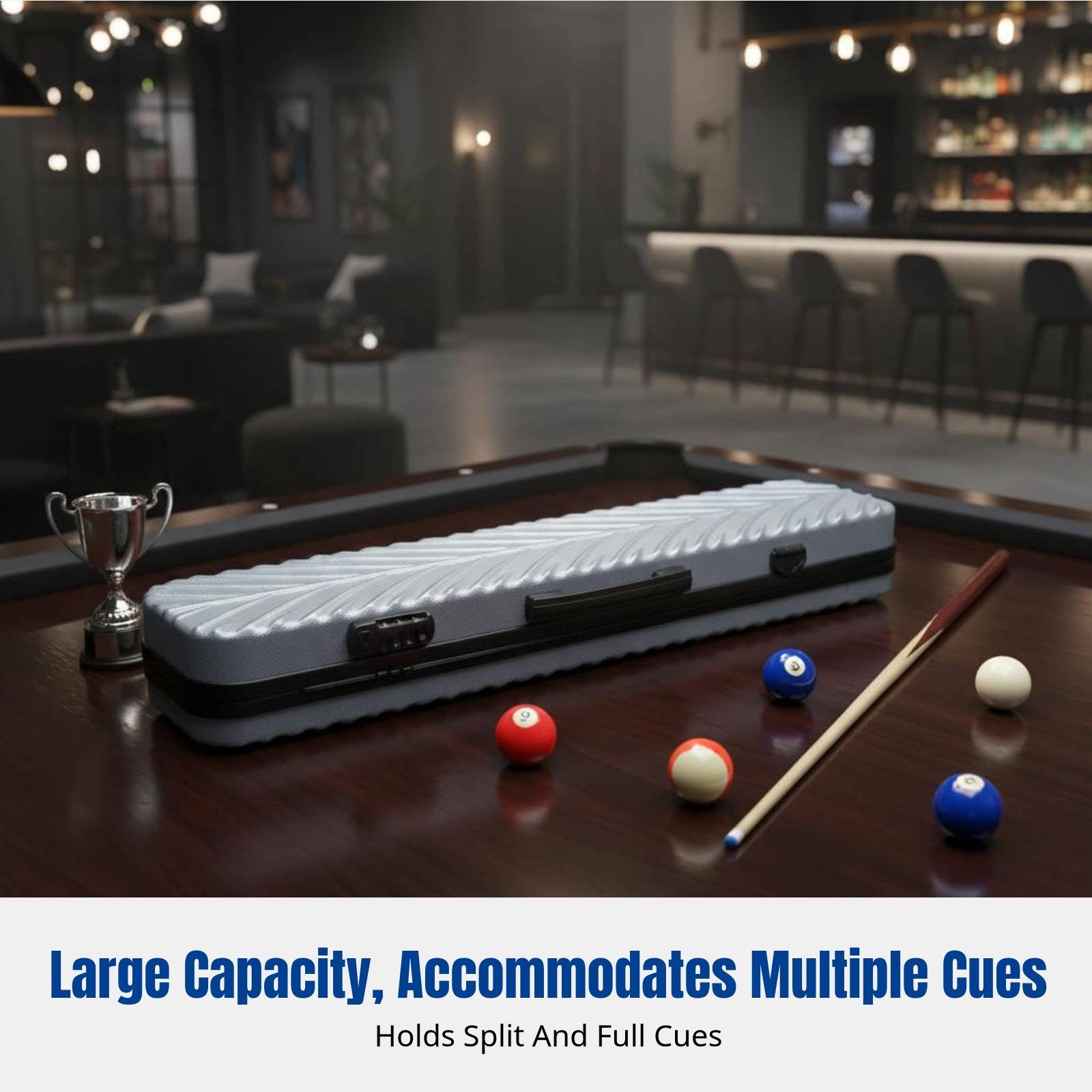 Billiard Cue Case, Large Head, - Backpack Lock Combo recension och pris