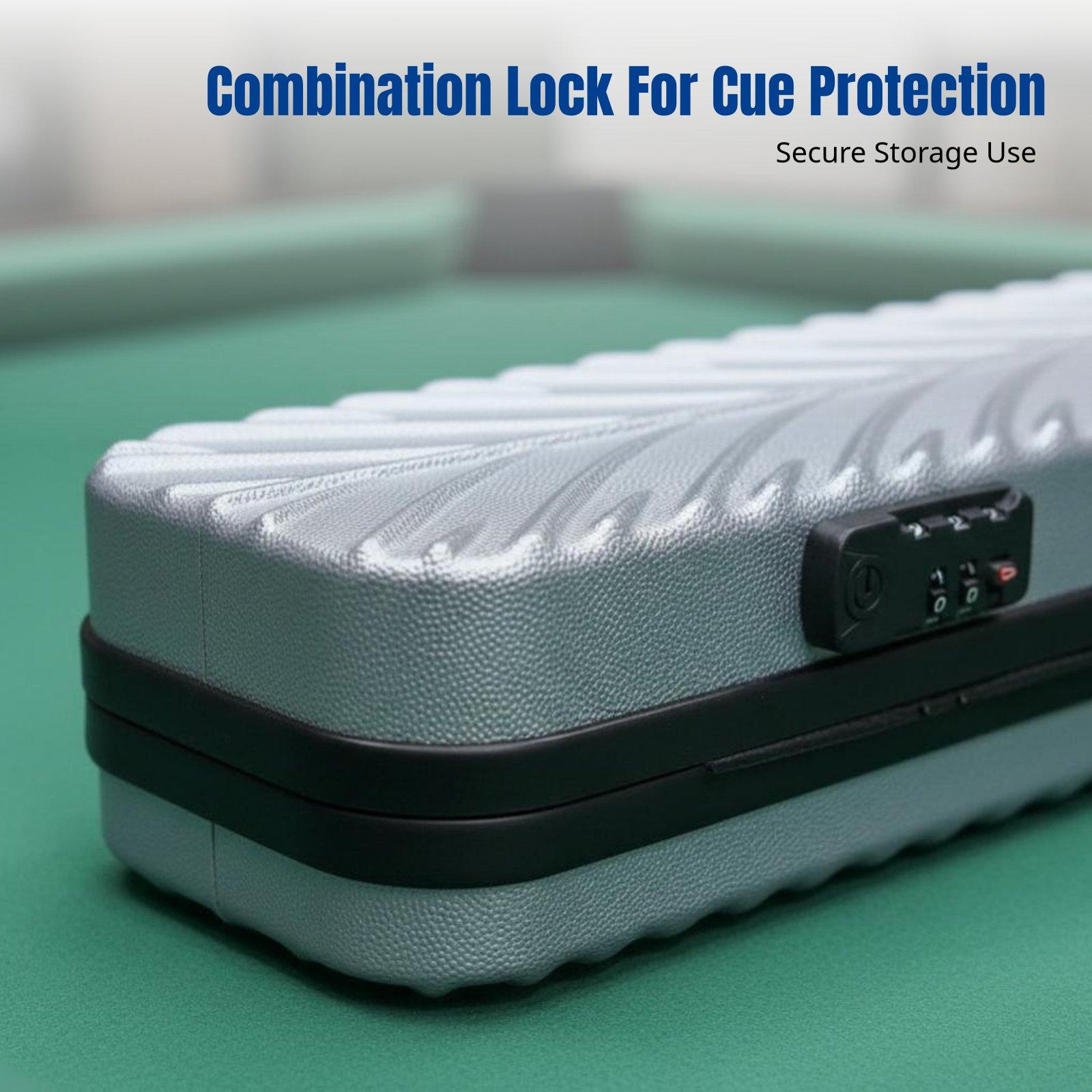 Billiard Cue Case, Large Head, - Backpack Lock Combo recension och pris