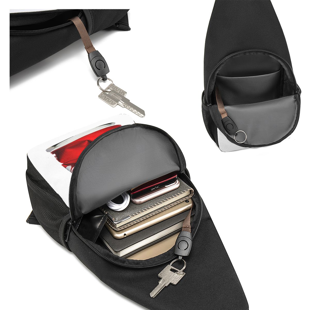 Coca Cola Chest Bag Men Sling  - Sling Backpack Shoulder recension och pris