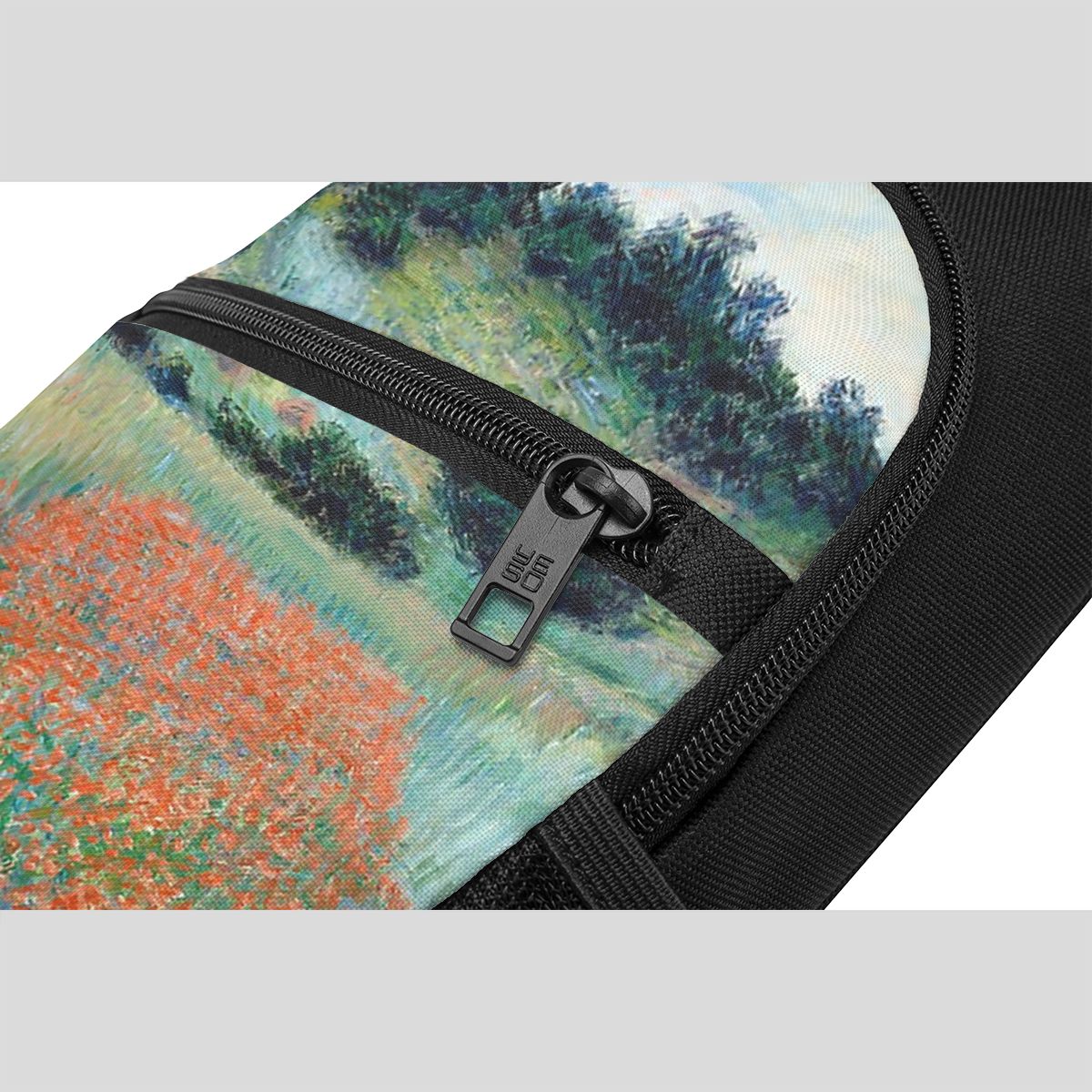 1885 Claude Monet Poppy Field  - Sling Backpack Shoulder recension och pris