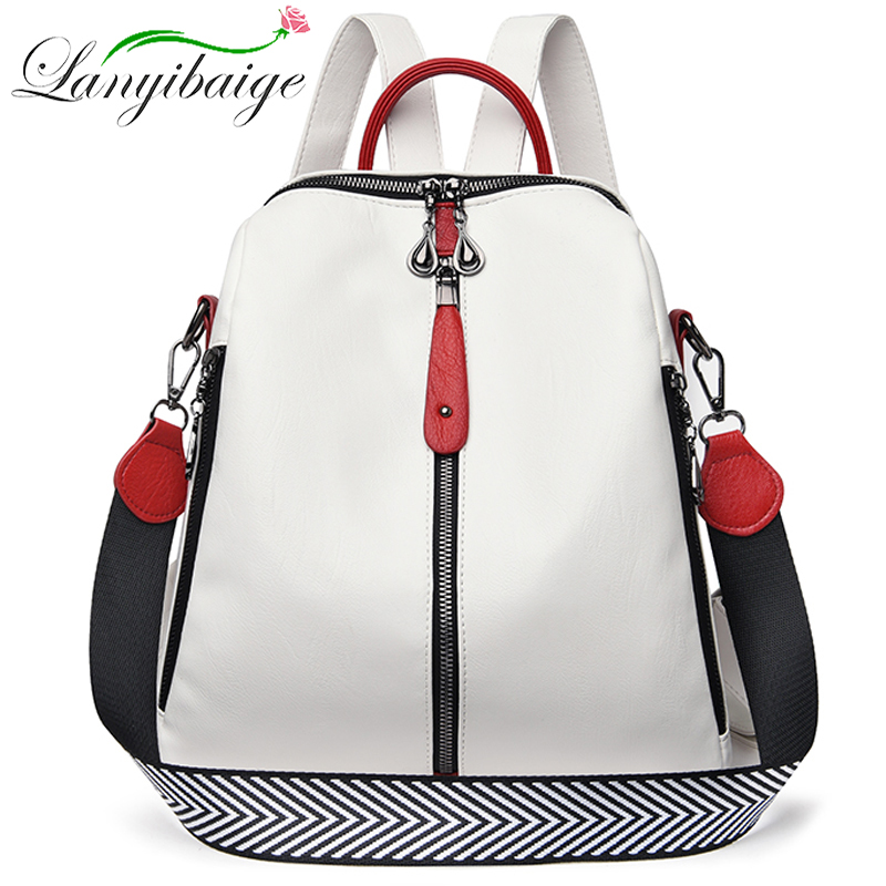 Fashion Backpack Women Soft Le - Leather Backpack Vintage recension och pris