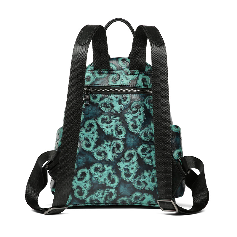 Johnature Genuine Leather Embo - Leather Backpack Vintage recension och pris
