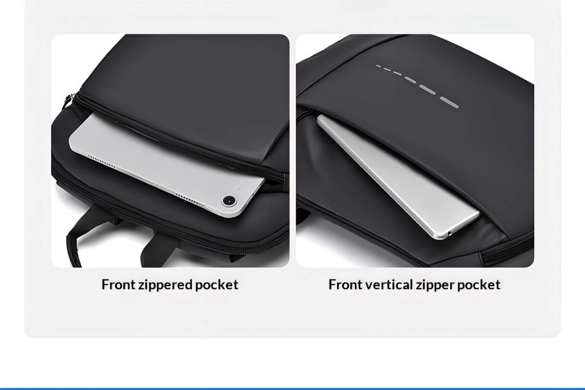 Homefish Men's Waterproof Back - Laptop Backpack 15.6 recension och pris