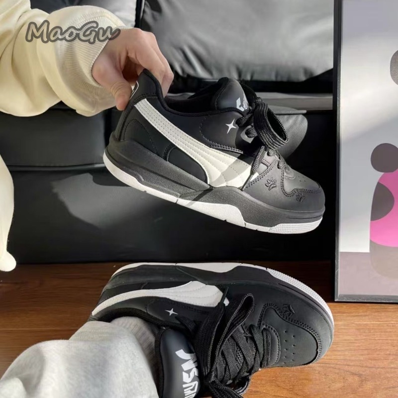 Women's Black White Leather Sk - Vans Shoes Old Skool recension och pris