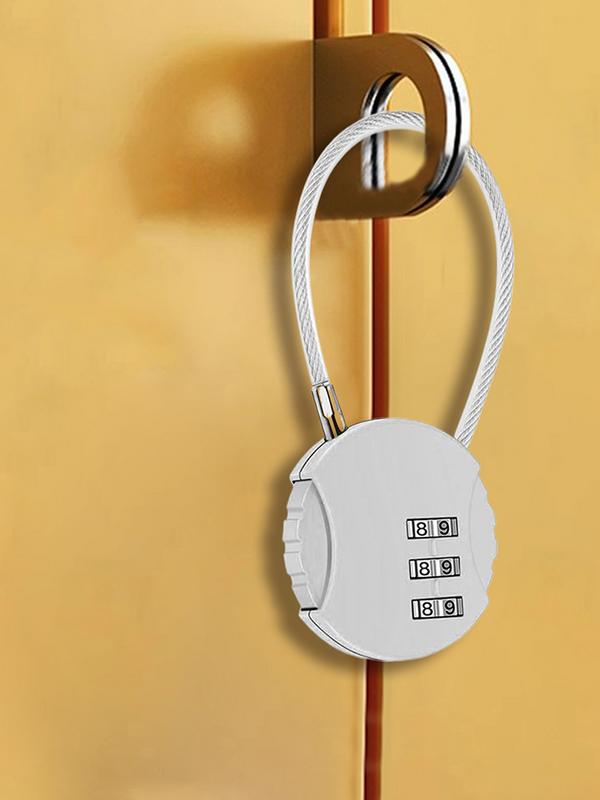 Round Shape Luggage Combo Lock - Backpack Lock Combo recension och pris