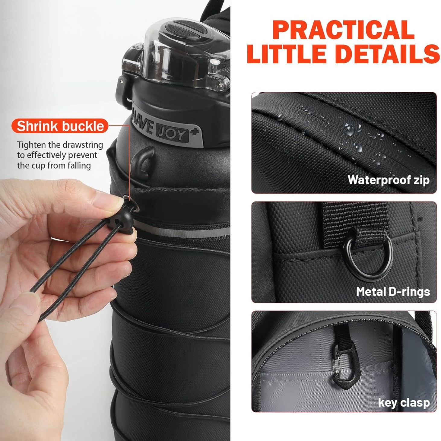 Portable Magnetic Water Bottle - Hydration Pack Outdoor recension och pris
